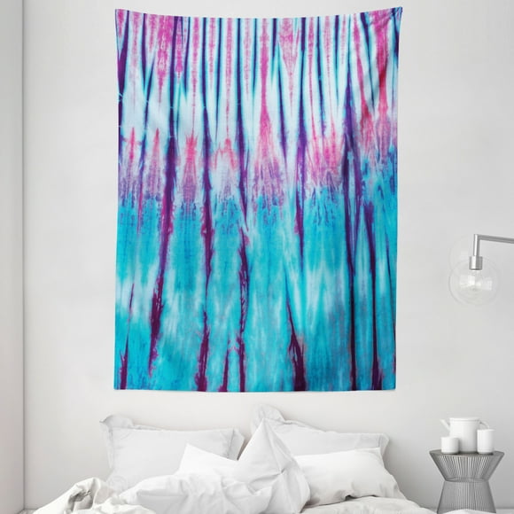 LEKAIHUAI Tapestry Wall Hanging Beautiful Watercolor Swirl Design Tie Dye Wall Tapestries Decoration for Bedroom Living Room Dorm 82.7 x 59.1 Inches 